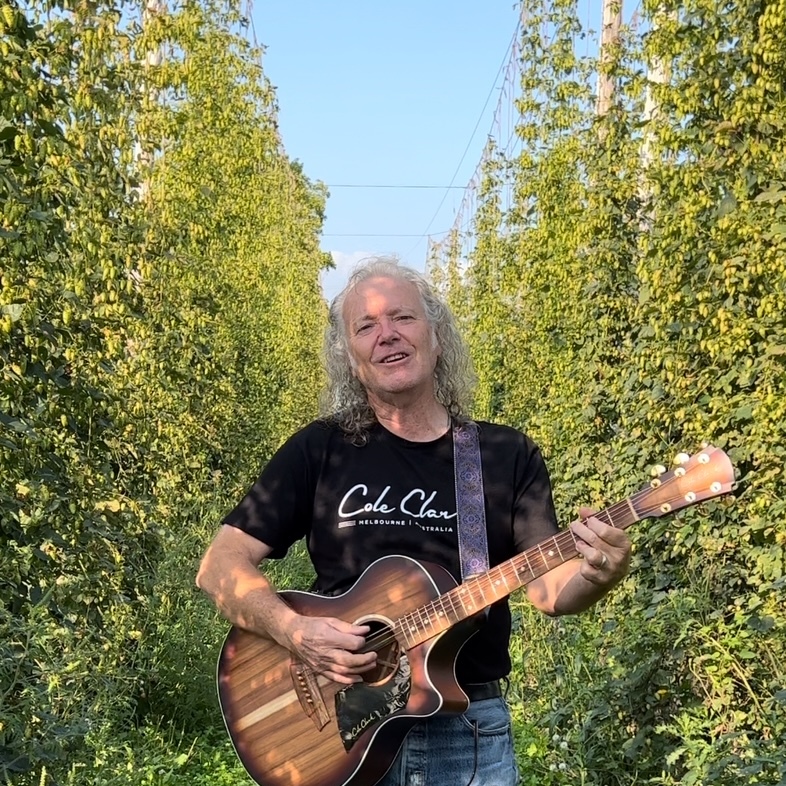 in the hop yard by Marie